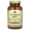 Solgar, Vitamins Only, витамины, 90 вегетарианских капсул