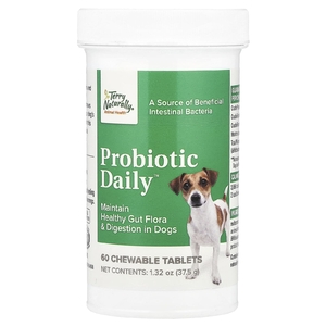 Terry Naturally, Probiotic Daily ™, для собак, 60 жевательных таблеток, 37,5 г (1,32 унции)