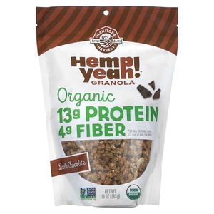 Manitoba Harvest, Hemp Yet!, органическая гранола, темный шоколад, 283 г (10 унций)