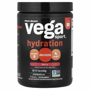 Vega, Sport®, растительное средство для увлажнения, со вкусом ягод, 142 г (5 унций) (Товар снят с продажи) 