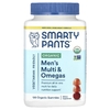 SmartyPants, органические мультивитамины и омега для мужчин, со вкусом малины, апельсина и вишни, 120 органических жевательных таблеток