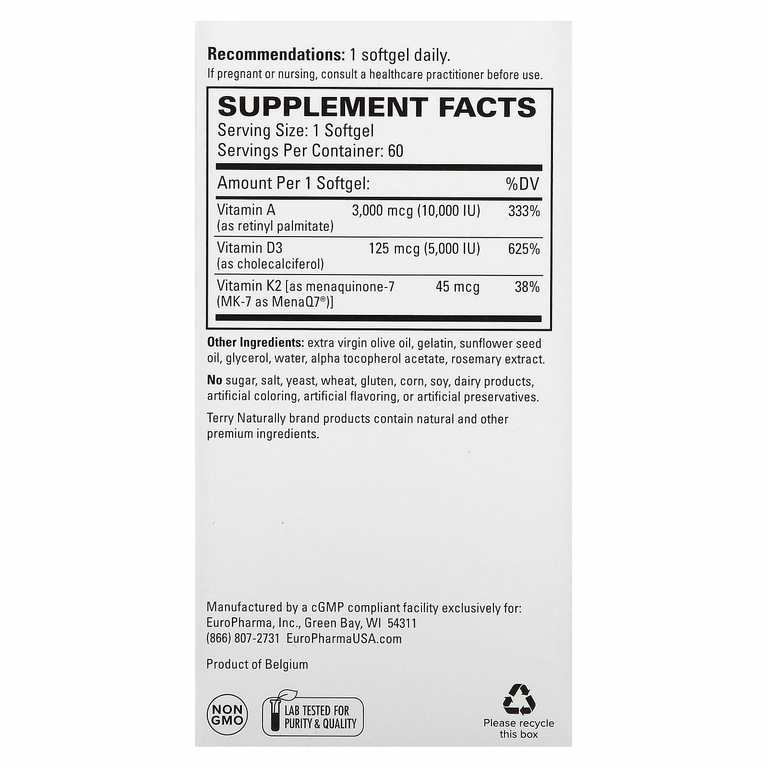 Terry Naturally, Artery Strong, 60 мягких таблеток (Товар снят с продажи) 