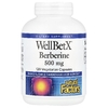 Natural Factors, WellBetX, берберин, 500 мг, 120 вегетарианских капсул