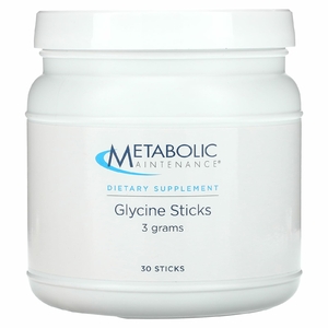 Metabolic Maintenance, глицин, палочки, 30 палочек по 3 г
