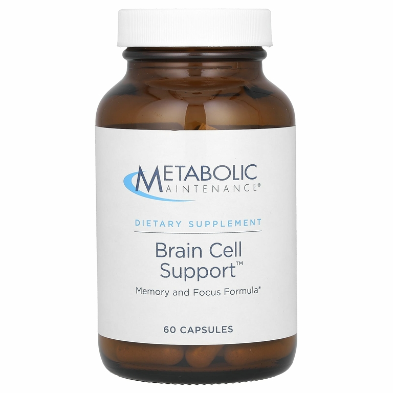 Metabolic Maintenance, Brain Cell Support, добавка для здоровья мозга, 60 капсул