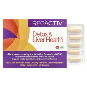 Dr. Ohhira's, Reg'Activ®, детоксикация и здоровье печени, 60 капсул (Товар снят с продажи) 