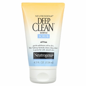 Neutrogena, Deep Clean, нежный скраб, 124 мл (4,2 жидк. унции) (Товар снят с продажи) 