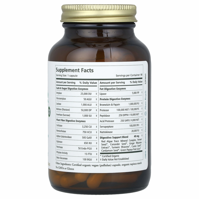 Pure Synergy, Enzyme Power ™, 90 капсул