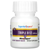 Superior Source, Triple B-12, 3000 мкг, 60 быстрорастворимых таблеток MicroLingual