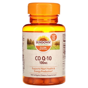 Sundown Naturals, Co Q-10, 100 мг, 100 мягких таблеток (Товар снят с продажи) 