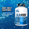 EVLution Nutrition, CLA1000, добавка для коррекции веса без стимуляторов, 180 капсул