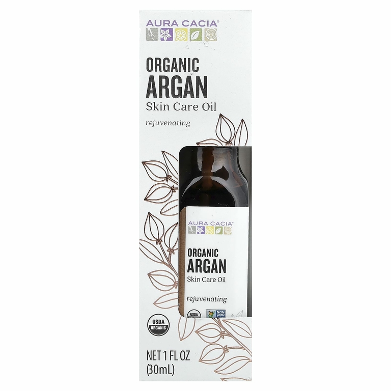 Aura Cacia, масло для ухода за кожей, органический аргановый, 30 мл (1 жидк. унция)