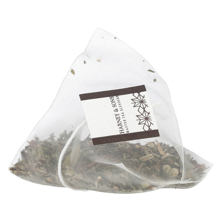 Harney & Sons, травяной чай с перечной мятой, без кофеина, 30 пакетиков, 54 г (1,9 унции)