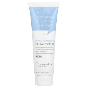 Cosmedica Skincare, скраб для лица с 2,5% гликолевой кислотой, 120 мл (4 унции) (Товар снят с продажи) 