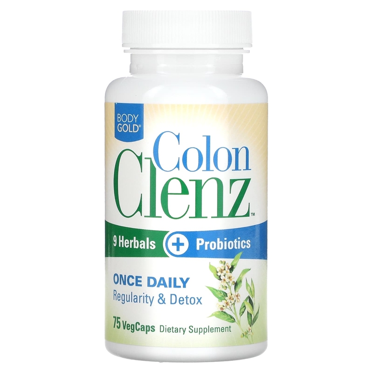 BodyGold, Colon Clenz, 75 капсул VegCap