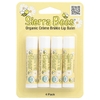 Sierra Bees, органический бальзам для губ, крем-брюле (ваниль), 4 шт. по 4,25 г (0,15 унции) в упаковке
