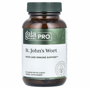 Gaia Herbs Professional Solutions, Зверобой, 60 жидких фито-капсул (Товар снят с продажи) 