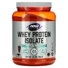 NOW Foods, Sports, изолят сывороточного протеина, сливочный шоколад, 816 г (1,8 фунта)