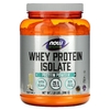 NOW Foods, Sports, изолят сывороточного протеина, кремовая ваниль, 816 г (1,8 фунта)