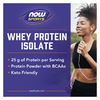 NOW Foods, Sports, изолят сывороточного протеина, кремовая ваниль, 816 г (1,8 фунта)