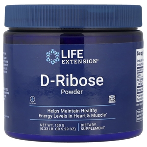 Life Extension, D-рибоза в порошке, 150 г (5,29 унции)