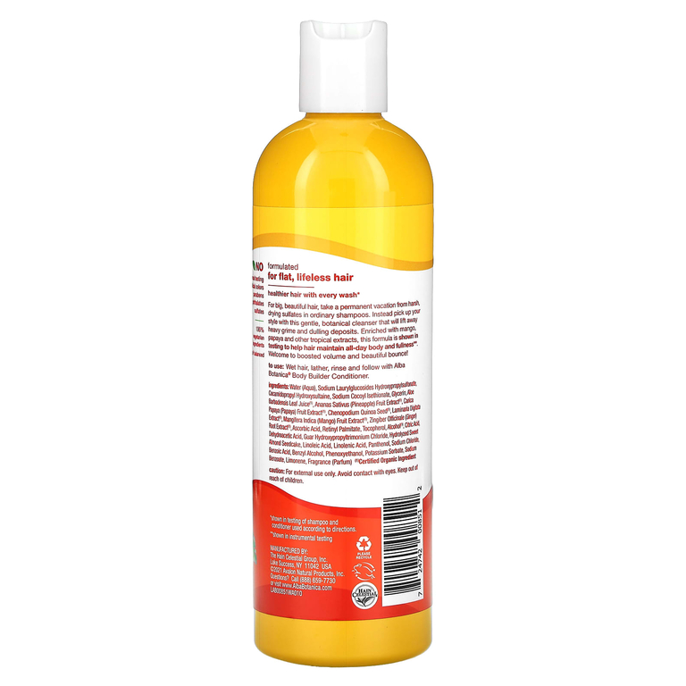 Alba Botanica, шампунь для бодибилдеров, манго, 355 мл (12 жидк. унций)