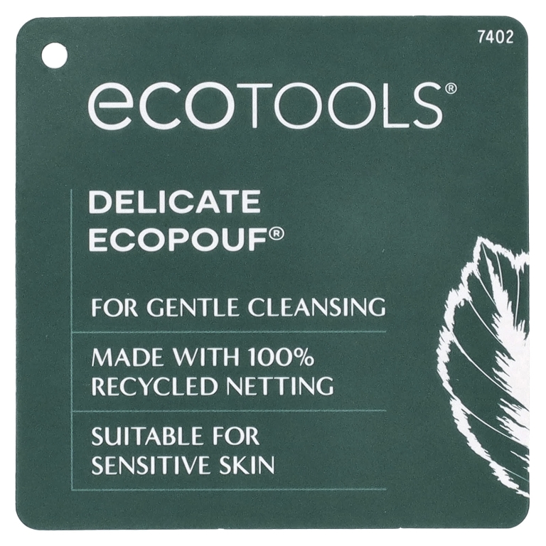 EcoTools, Delicate EcoPouf®, 1 спонж