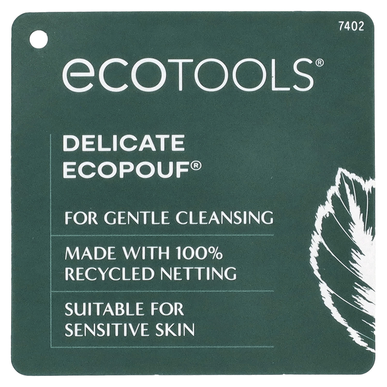 EcoTools, Delicate EcoPouf, 1 губка для ванной
