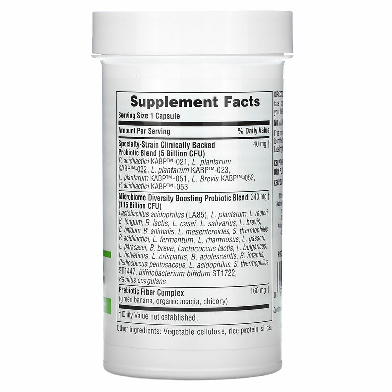 NaturesPlus, GI Natural Probiotic Mega, пробиотики, 120 млрд КОЕ, 30 капсул