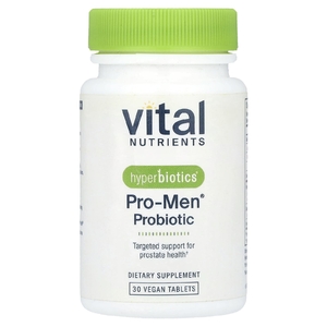 Vital Nutrients, Hyperbiotics®, пробиотик Pro-Men®, 30 веганских таблеток