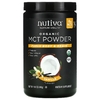 Nutiva, органические MCT в виде порошка, со вкусом ванили, 300 г (10,6 унций)