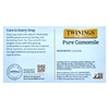 Twinings, травяной чай, чистая ромашка, без кофеина, 50 чайных пакетиков, 75 г (2,65 унции)