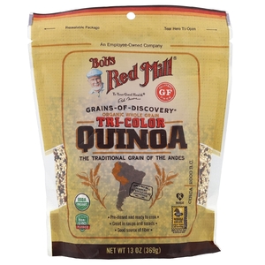 Bob's Red Mill, органическое киноа трехцветное, цельное зерно, 369 г (13 унций)