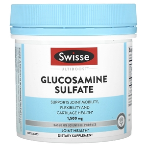 Swisse, Ultiboost, сульфат глюкозамина, 1500 мг, 180 таблеток