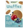 Sprout Organics, Wafflez®, черника и яблоко, для детей от 12 месяцев, 5 пакетиков по 18 г (0,63 унции) (Товар снят с продажи) 