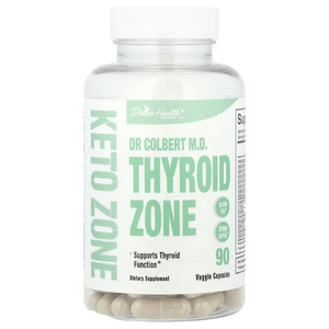 Divine Health, доктора медицины Кольбера Thyroid Zone, 90 растительных капсул