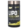 Nutrex Research, LIPO-6 Black Intense, ультраконцентрат, 60 черных капсул
