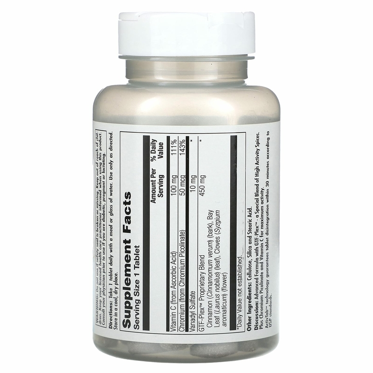 KAL, Vanadyl Complex, комплекс с ванадилом, 90 таблеток