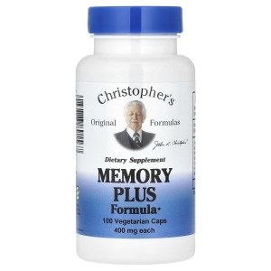 Christopher's Original Formulas, комплекс для улучшения умственных способностей, 100 вегетарианских капсул