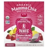 Mamma Chia, Organic Chia Prebiotic Squeeze Snack, клубничный лимонад, 4 пакетика, 99 г (3,5 унции)