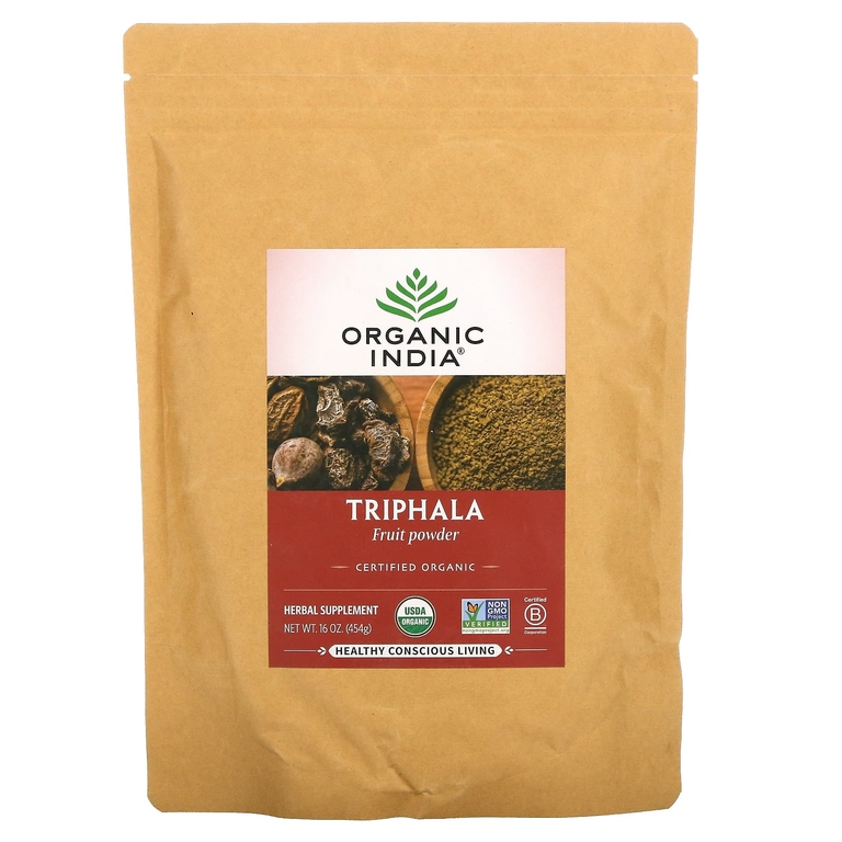 Organic India, Triphala, фруктовый порошок, 454 г (16 унций)