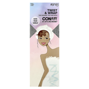 Conair, Twist & Wrap, полотенце-майка, 1 шт.