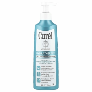 Curel, HydraTherapy, увлажняющий крем для влажной кожи, 354 мл (12 жидк. унций)