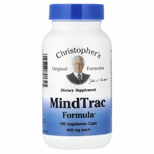 Christopher's Original Formulas, смесь трав для оптимального умственного и эмоционального баланса, 440 мг, 100 вегетарианских капсул