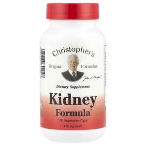 Christopher's Original Formulas, средство для здоровья почек, 475 мг, 100 вегетарианских капсул
