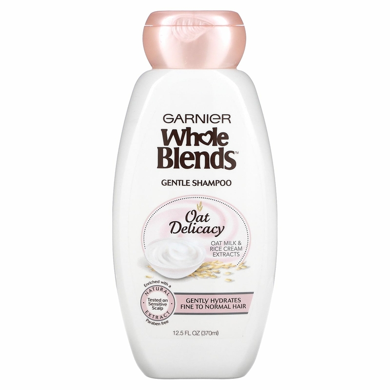 Garnier, Мягкий шампунь Whole Blends, «Нежность овса», 370 мл