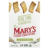Mary's Gone Crackers, Real Thin Crackers, крекеры, чеснок и розмарин, 142 г (5 унций)
