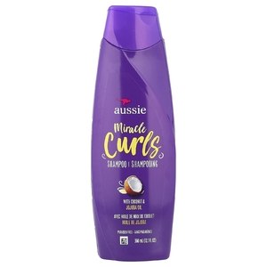 Aussie, Miracle Curls, шампунь с маслами кокоса и жожоба, 360 мл (12,1 жидк. унции)