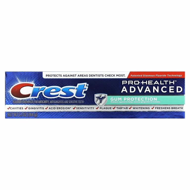 Crest, Pro Health,  улучшенная зубная паста с фторидом, защита десен, 144 г (5,1 унции)