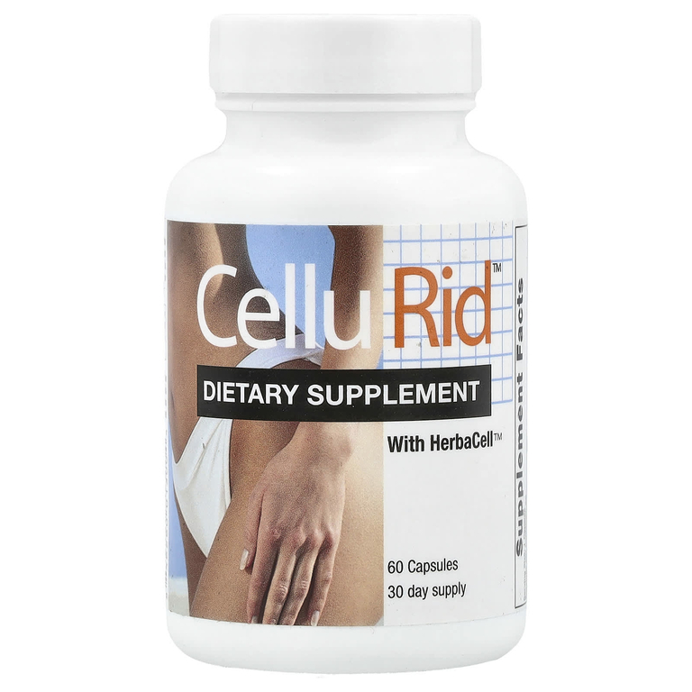 BioTech, CelluRid, комплекс против целлюлита, 60 капсул